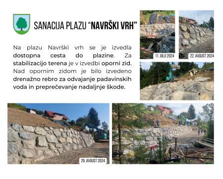 SANACIJA PLAZU NAVRŠKI VRH to. 3.9